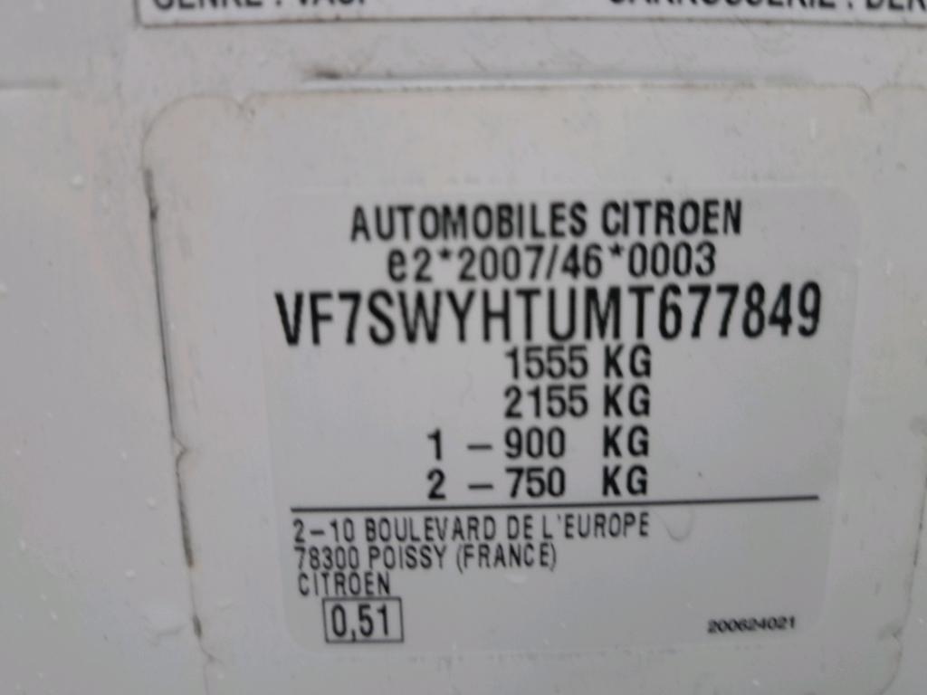 Citroen C3 SOCIETE BLUEHDI 100 S&S BVM6 FEEL NAV 2021