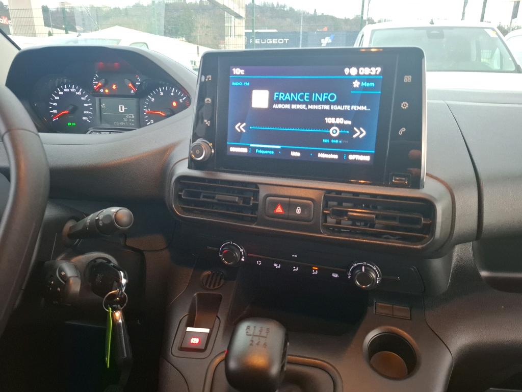 Peugeot PARTNER FOURGON M 650 KG BLUEHDI 100 S&S BVM6  2023