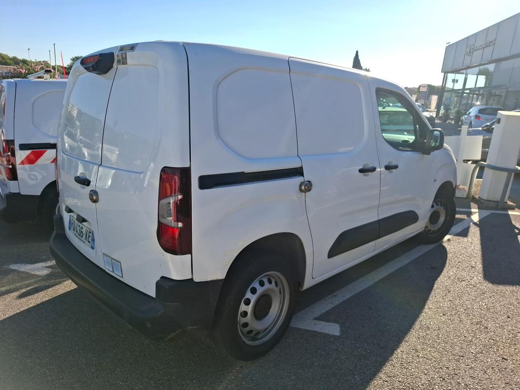 Peugeot PARTNER FOURGON STANDARD 650 KG BLUEHDI 130 S&S EAT8 ASPHALT 2020