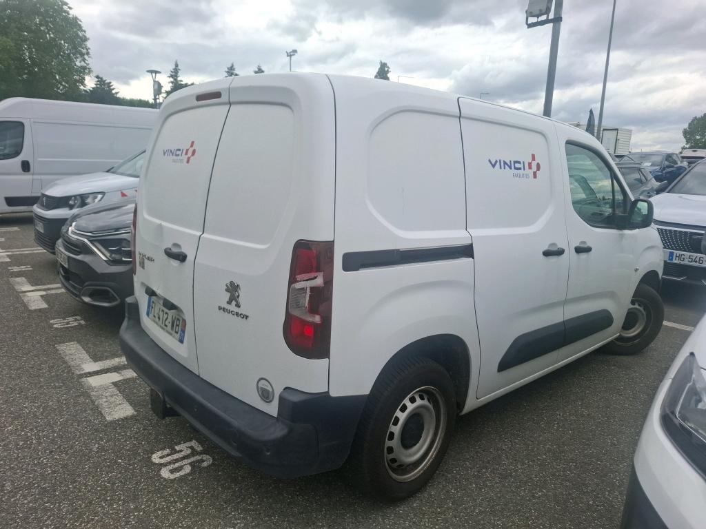 Peugeot PARTNER FOURGON STANDARD 650 KG BLUEHDI 75 BVM5 PREMIUM 2019