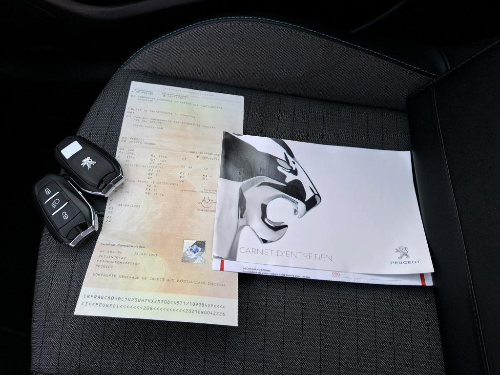Peugeot 208 Electrique 50 kWh 136ch Allure Business 2021