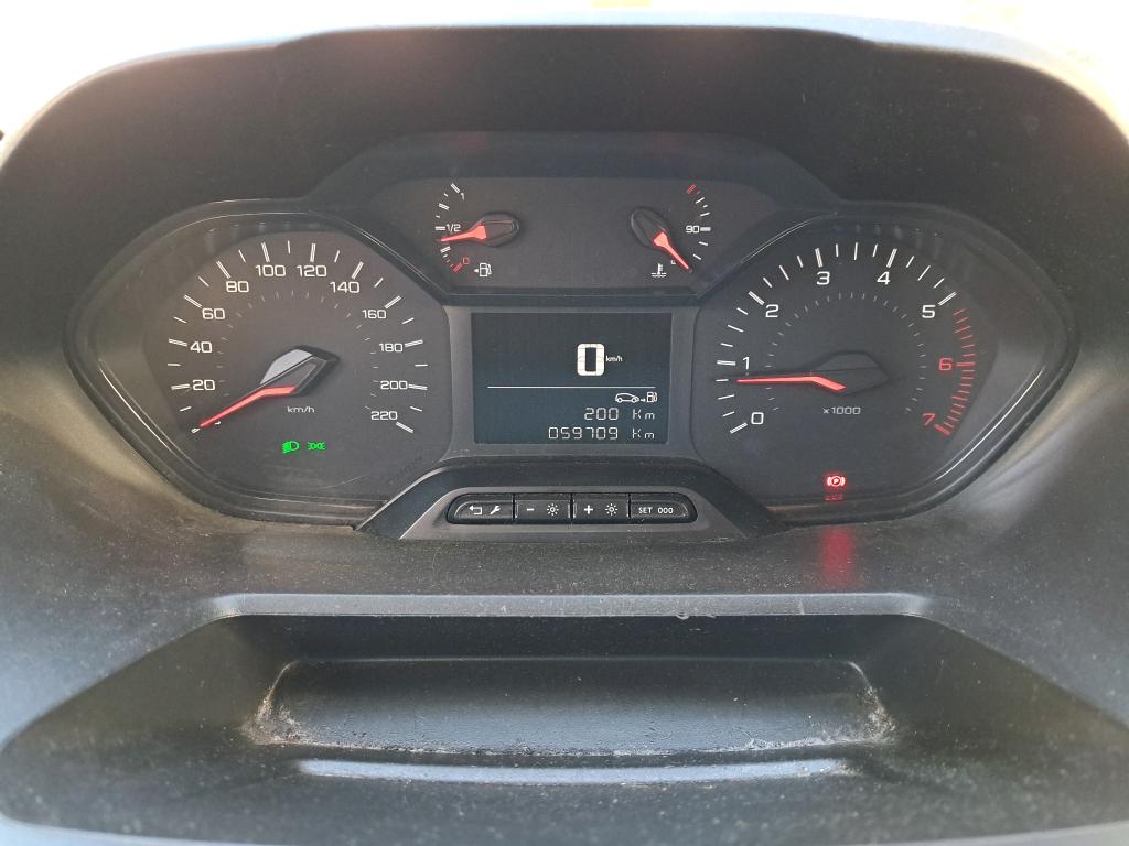 Peugeot PARTNER FOURGON STANDARD 650 KG BLUEHDI 75 BVM5 PREMIUM 2019