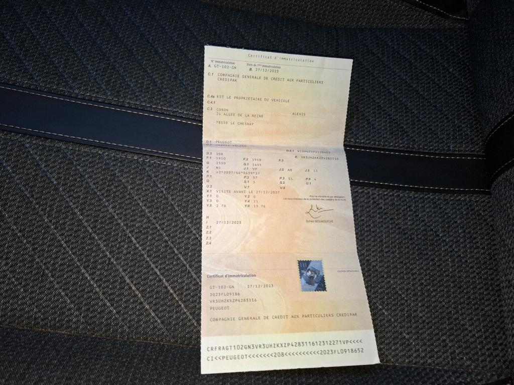 Peugeot 208 Electrique 50 kWh 136ch E-Style 2023