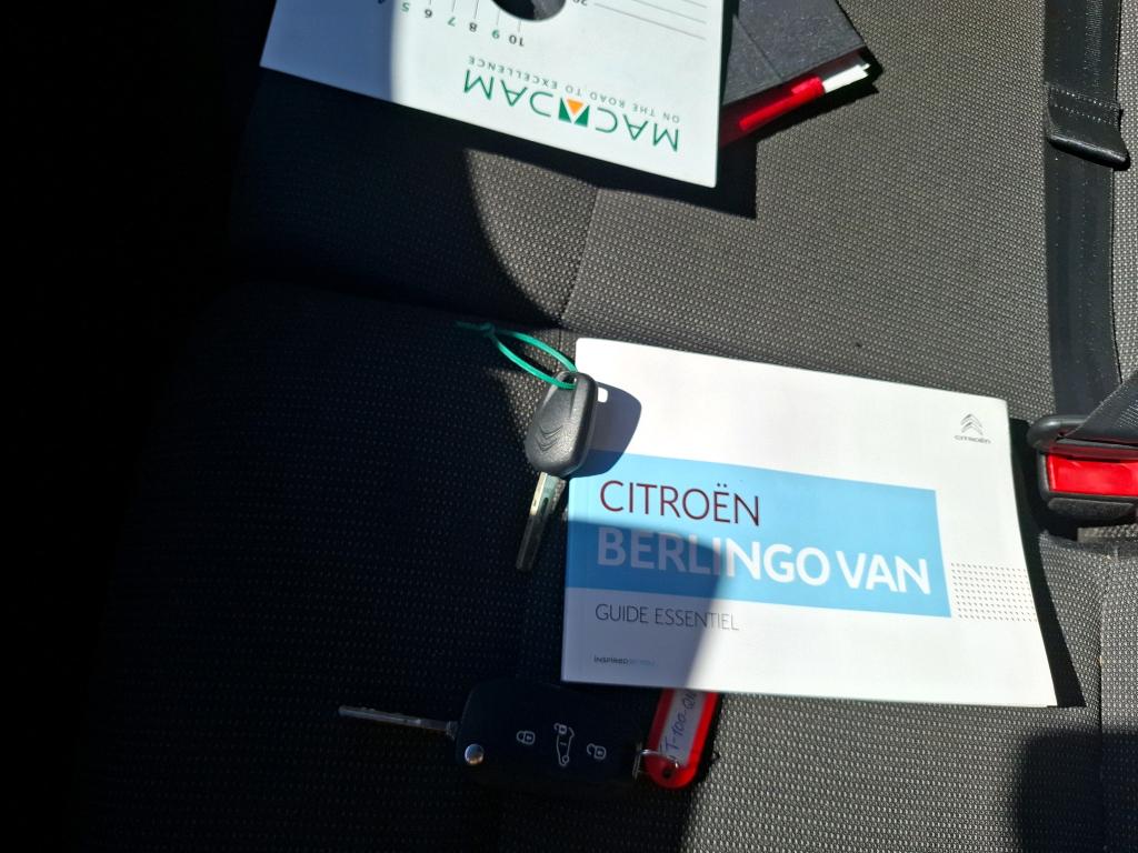 Citroen BERLINGO VAN M 650 BLUEHDI 100 S&S BVM5 CLUB 2020