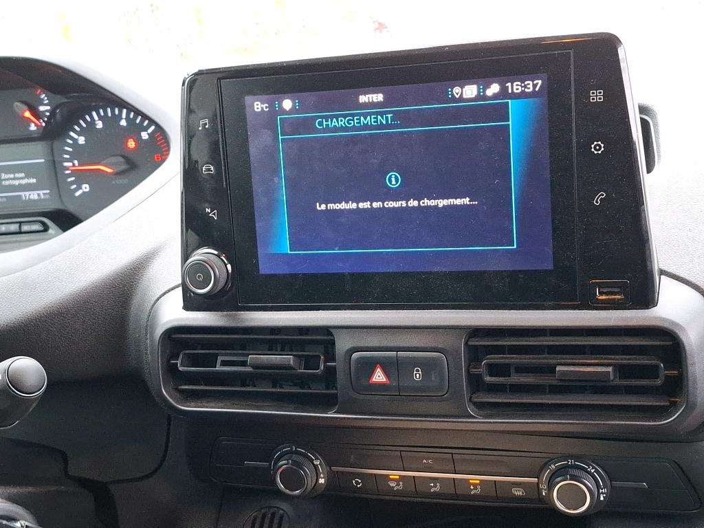 Peugeot PARTNER FOURGON STANDARD 650 KG BLUEHDI 130 S&S EAT8 ASPHALT 2021