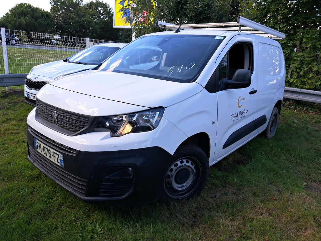 Peugeot PARTNER FOURGON STANDARD 650 KG BLUEHDI 100 S&S BVM5 ASPHALT 2019