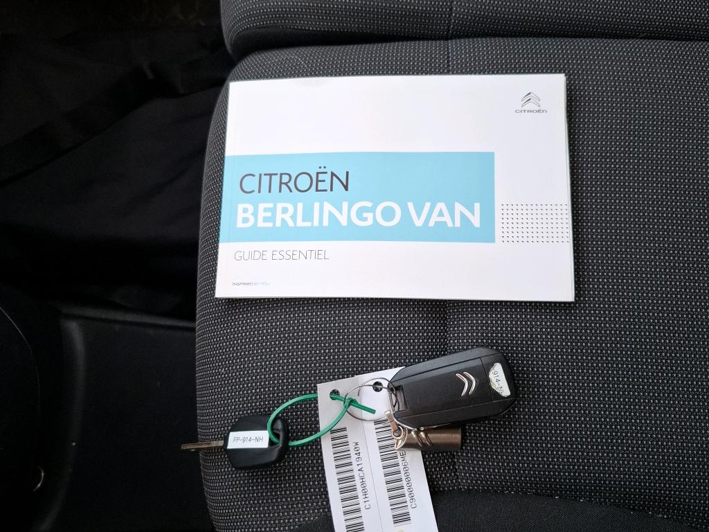 Citroen BERLINGO VAN M 650 BLUEHDI 100 S&S BVM5 CLUB 2020