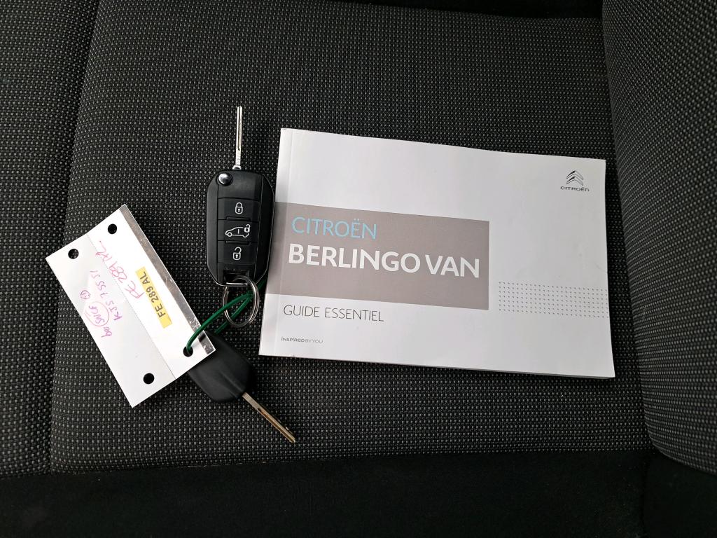 Citroen BERLINGO VAN M 650 BLUEHDI 100 S&S CLUB 2019