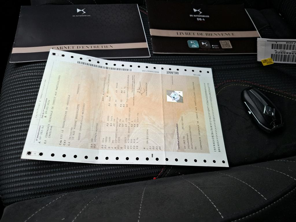 DS DS 4 BlueHDi 130 EAT8 Performance Line 2024