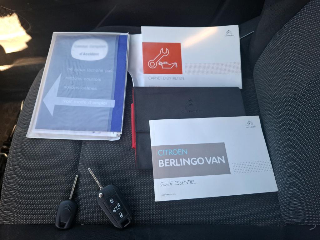 Citroen BERLINGO VAN M 650 BLUEHDI 100 S&S CLUB 2019
