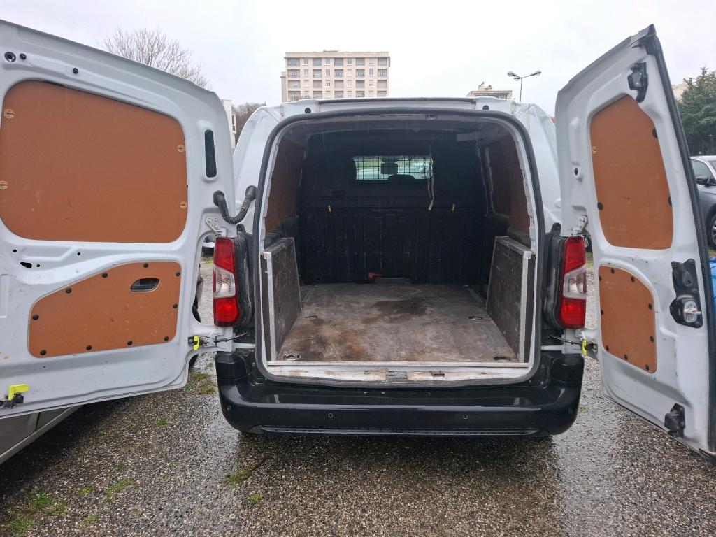 Peugeot PARTNER FOURGON STANDARD 650 KG BLUEHDI 100 S&S BVM6 ASPHALT 2022