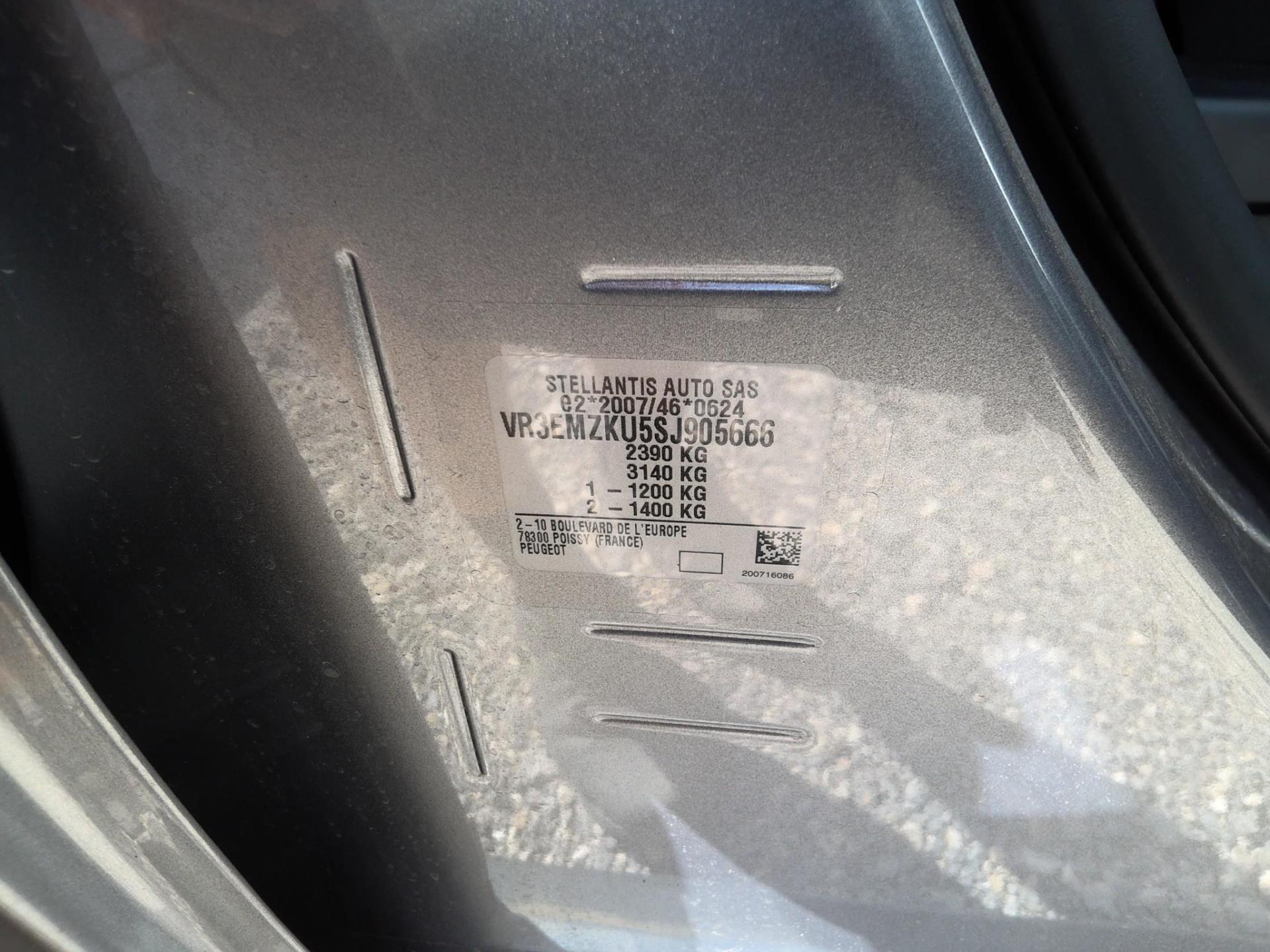 Peugeot e-Rifter XL e136ch Batterie 54kWh 5pl GT 2025