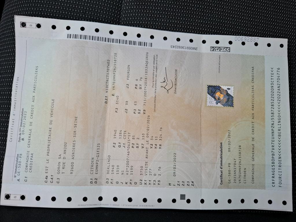 Citroen BERLINGO VAN M 650 PURETECH 110 S&S BVM6 CLUB 2022