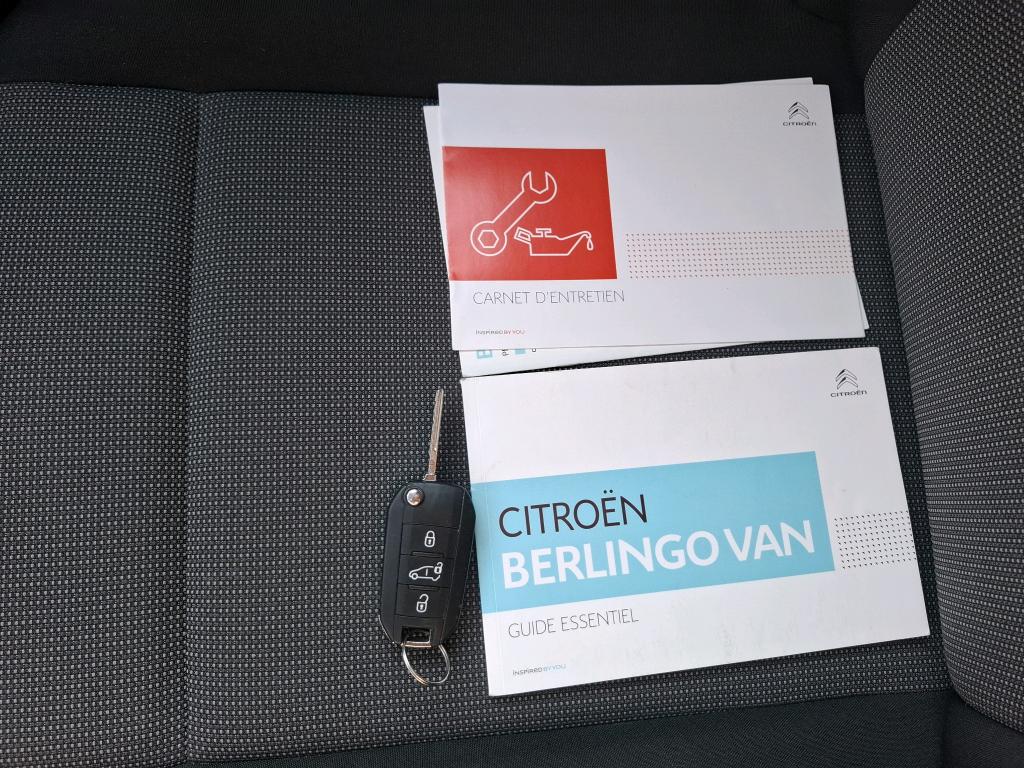 Citroen BERLINGO VAN M 650 BLUEHDI 100 S&S BVM5 CLUB 2019