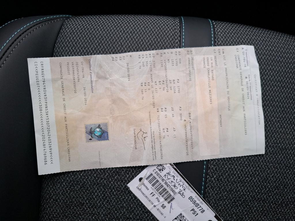 Peugeot 308 PureTech 130ch S&S BVM6 Allure 2024