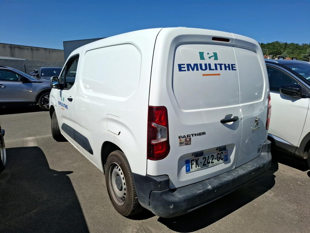 Peugeot PARTNER FOURGON STANDARD 650 KG BLUEHDI 100 S&S BVM5 PREMIUM 2019