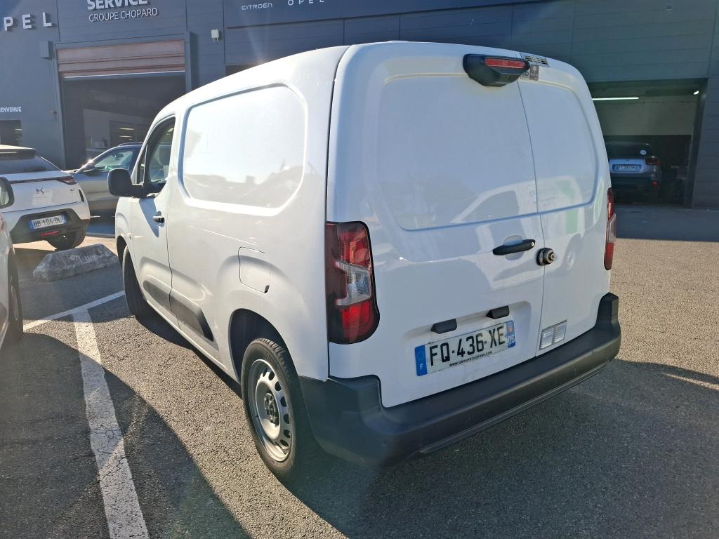 Peugeot PARTNER FOURGON STANDARD 650 KG BLUEHDI 130 S&S EAT8 ASPHALT 2020