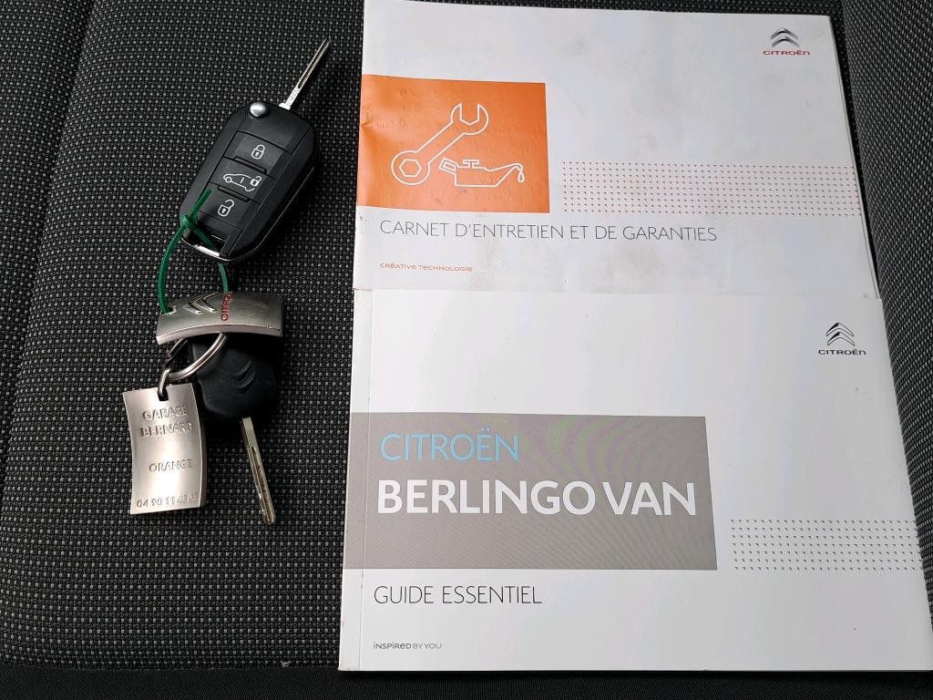 Citroen BERLINGO VAN M 650 BLUEHDI 100 S&S CLUB 2019