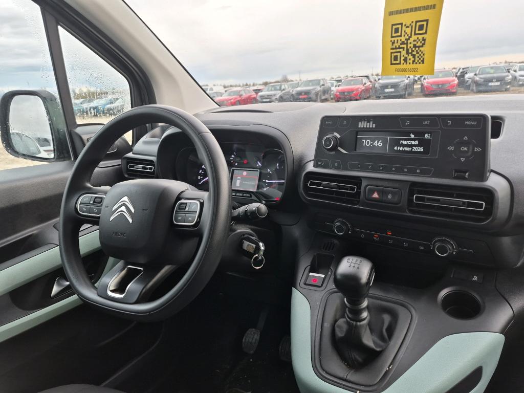 Citroen Berlingo Taille M BlueHDi 100 S&S BVM6 Feel 2022