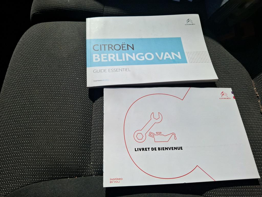 Citroen BERLINGO VAN M 650 BLUEHDI 100 S&S BVM5 CLUB 2020