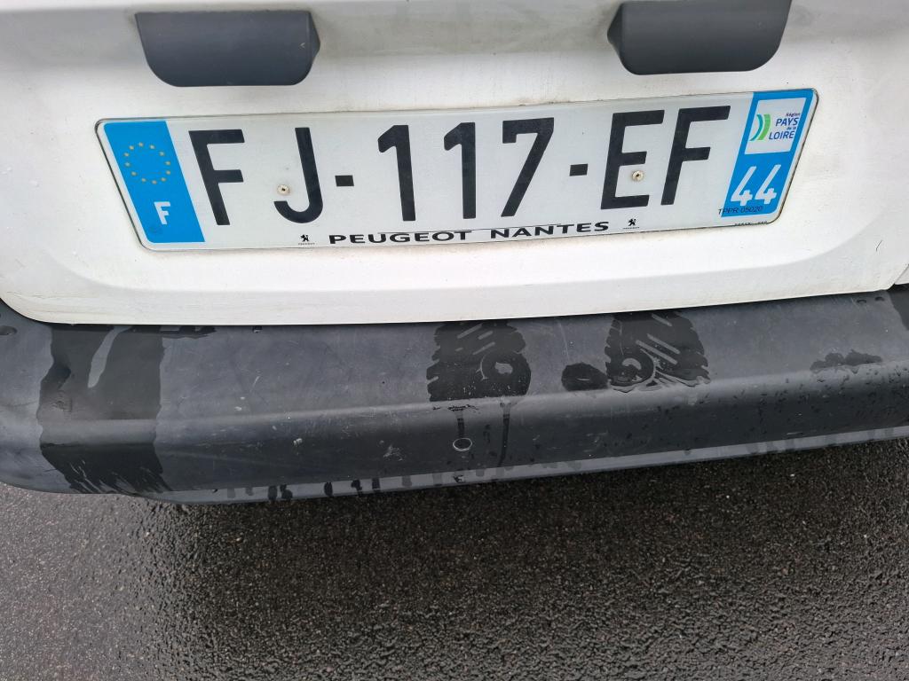 Peugeot PARTNER FOURGON STANDARD 650 KG BLUEHDI 100 BVM5 ASPHALT 2019