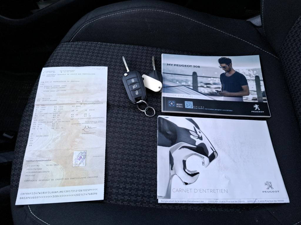 Peugeot 308 SW PureTech 110ch S&S BVM6 Active Pack 2021