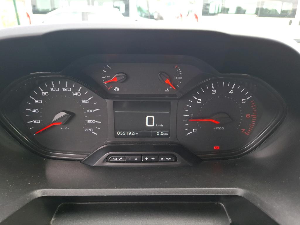 Peugeot PARTNER FOURGON STANDARD 650 KG BLUEHDI 100 S&S BVM5 ASPHALT 2020