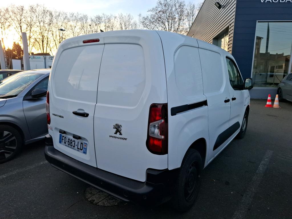 Peugeot PARTNER FOURGON STANDARD 650 KG BLUEHDI 75 BVM5 PREMIUM 2020