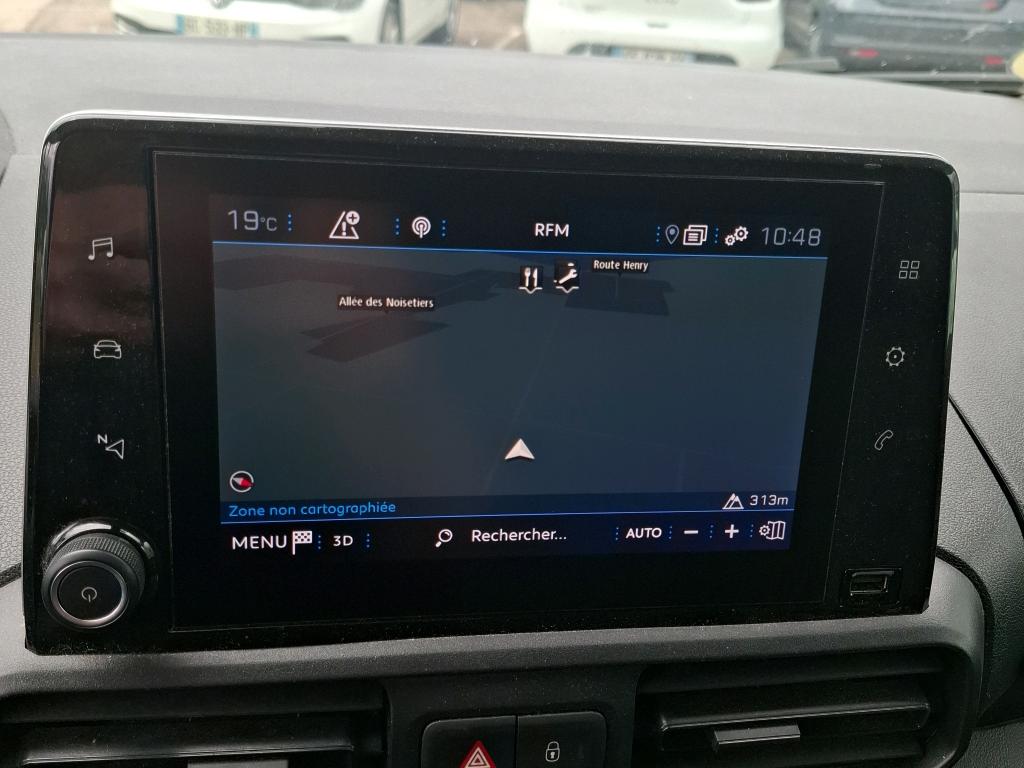 Peugeot PARTNER FOURGON STANDARD 650 KG BLUEHDI 130 S&S EAT8 ASPHALT 2021