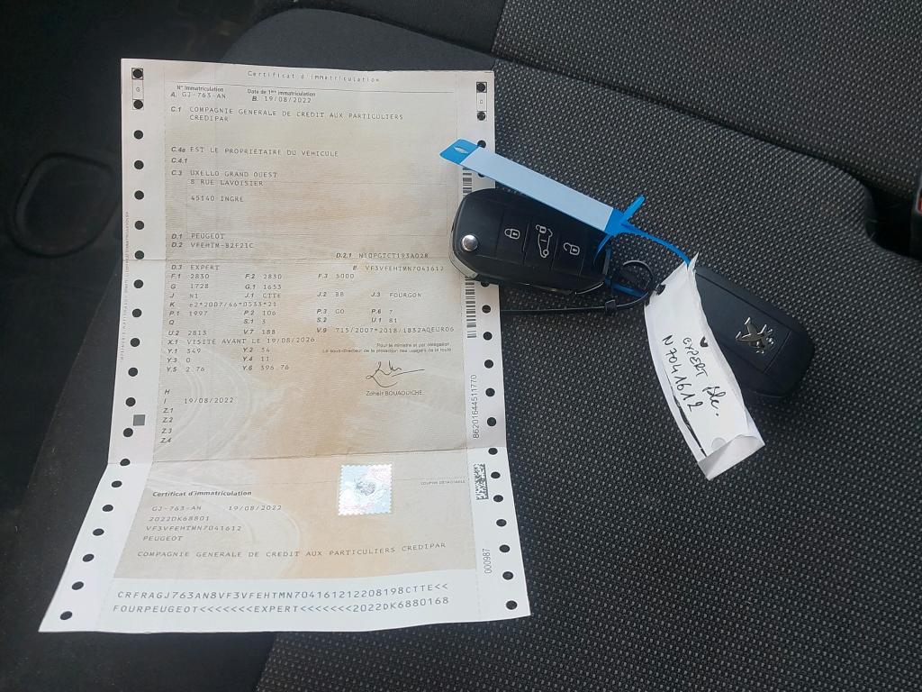 Peugeot EXPERT FGN TOLE STANDARD BLUEHDI 145 S&S BVM6 PREMIUM 2022