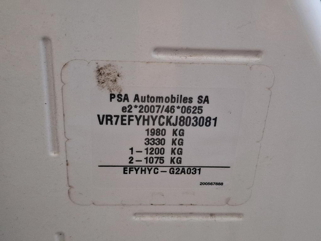 Citroen BERLINGO VAN M 650 BLUEHDI 100 S&S BVM5 CLUB 2019