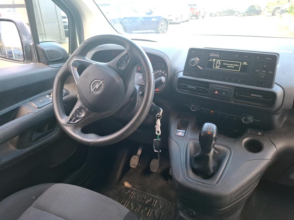Opel COMBO CARGO 1.5 100 CH S/S L1H1 BVM5 STANDARD PACK CLIM 2020