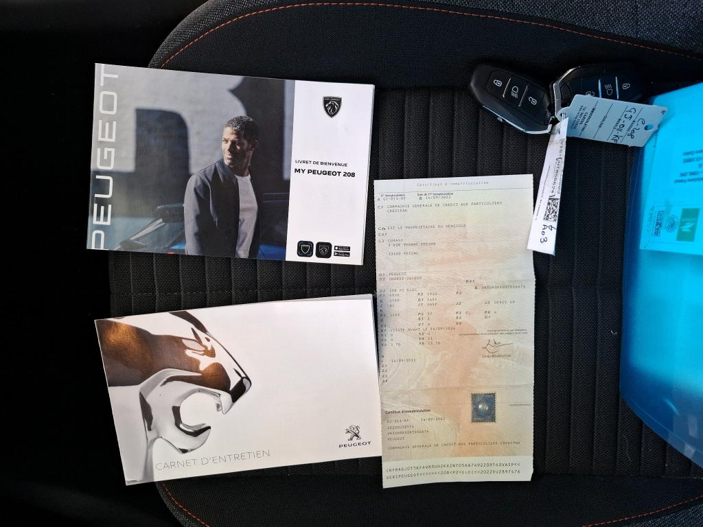 Peugeot 208 ELECTRIQUE 50 KWH 136 ACTIVE BUSINESS R 2022