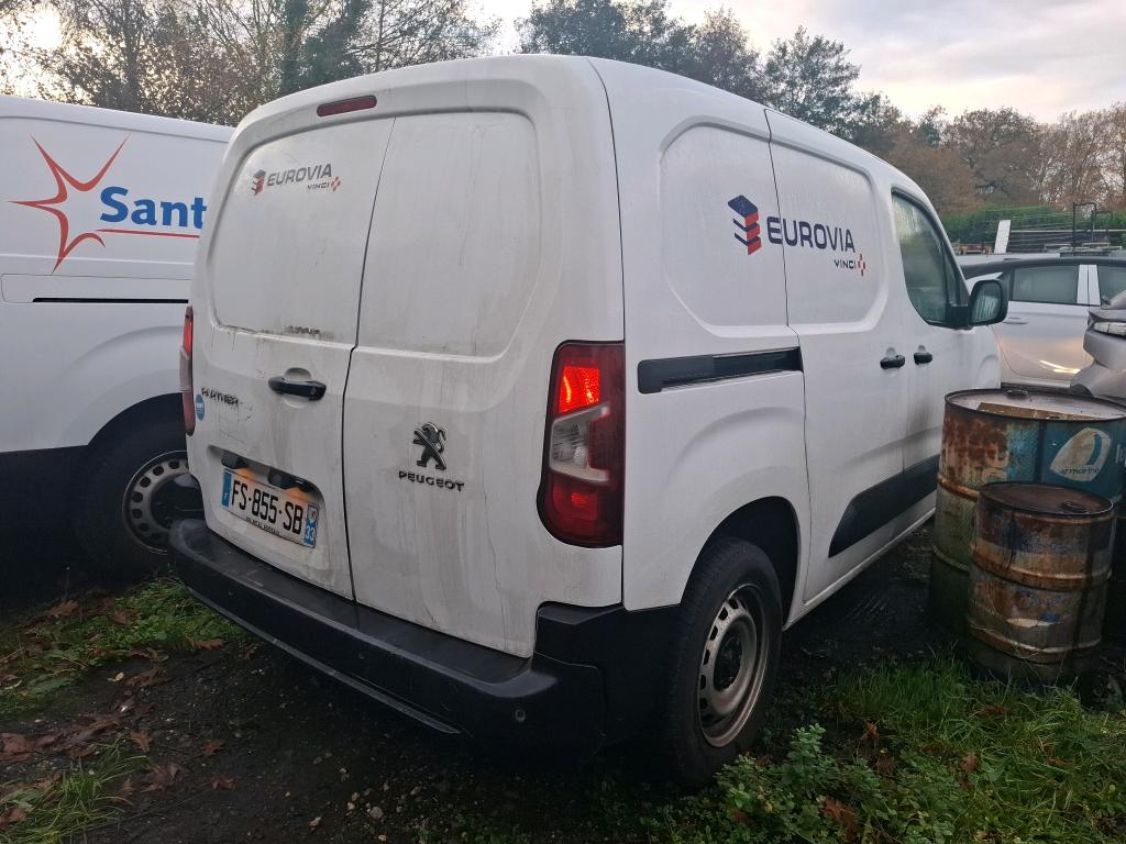 Peugeot PARTNER FOURGON STANDARD 650 KG BLUEHDI 100 S&S BVM5 PREMIUM 2020