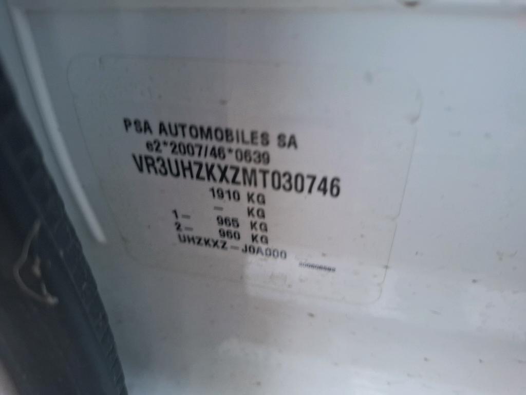 Peugeot 208 ELECTRIQUE 50 KWH 136 ACTIVE BUSINESS R 2021