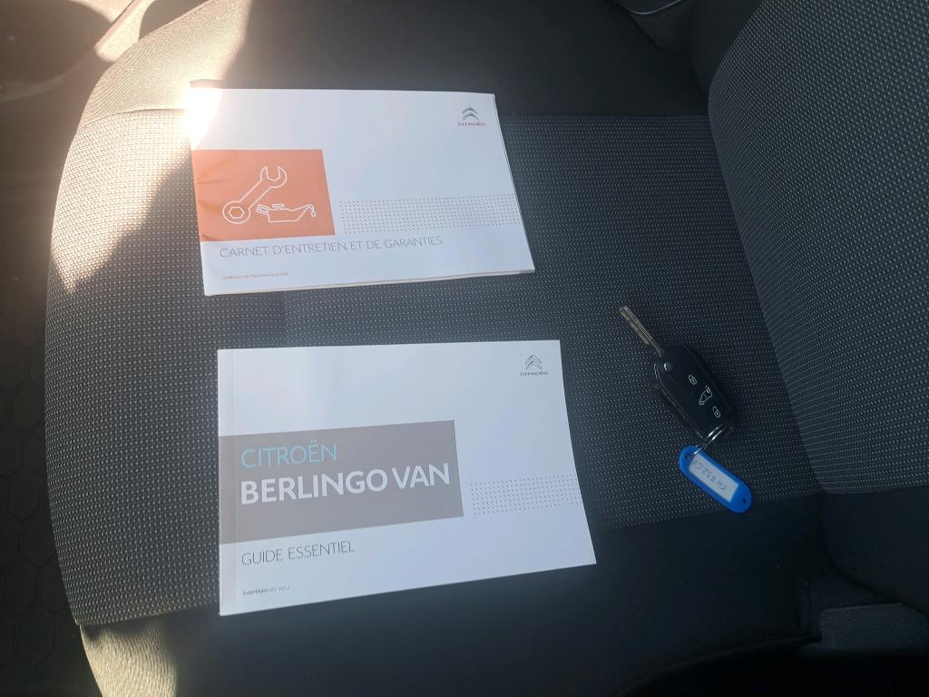 Citroen BERLINGO VAN M 650 BLUEHDI 100 S&S CLUB 2019