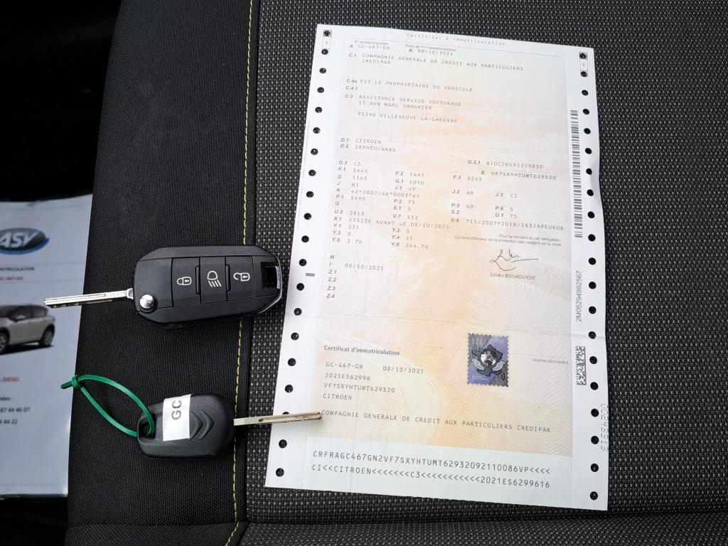 Citroen C3 BlueHDi 100 S&S BVM6 Shine 2021