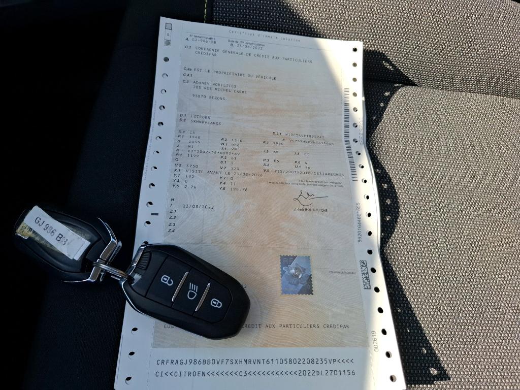 Citroen C3 PureTech 83 S&S BVM5 Shine 2022