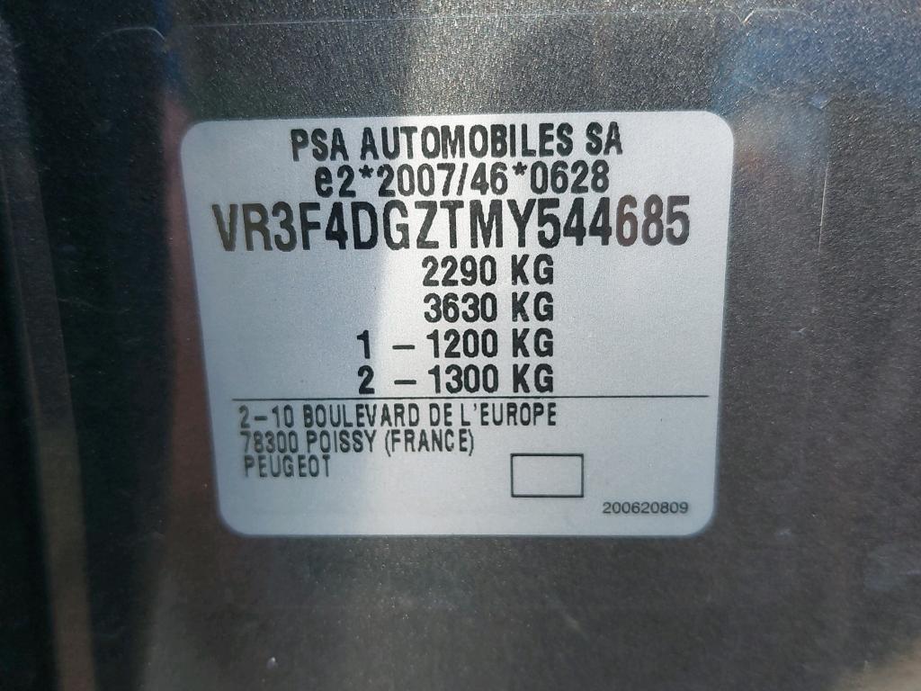 Peugeot 508 SW Hybrid 225 e-EAT8 GT Pack 2021