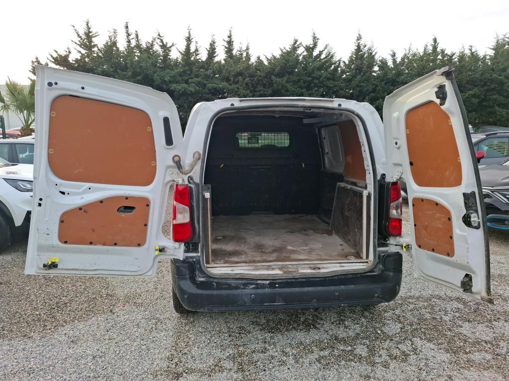 Peugeot PARTNER FOURGON STANDARD 650 KG BLUEHDI 100 S&S BVM6 ASPHALT 2022