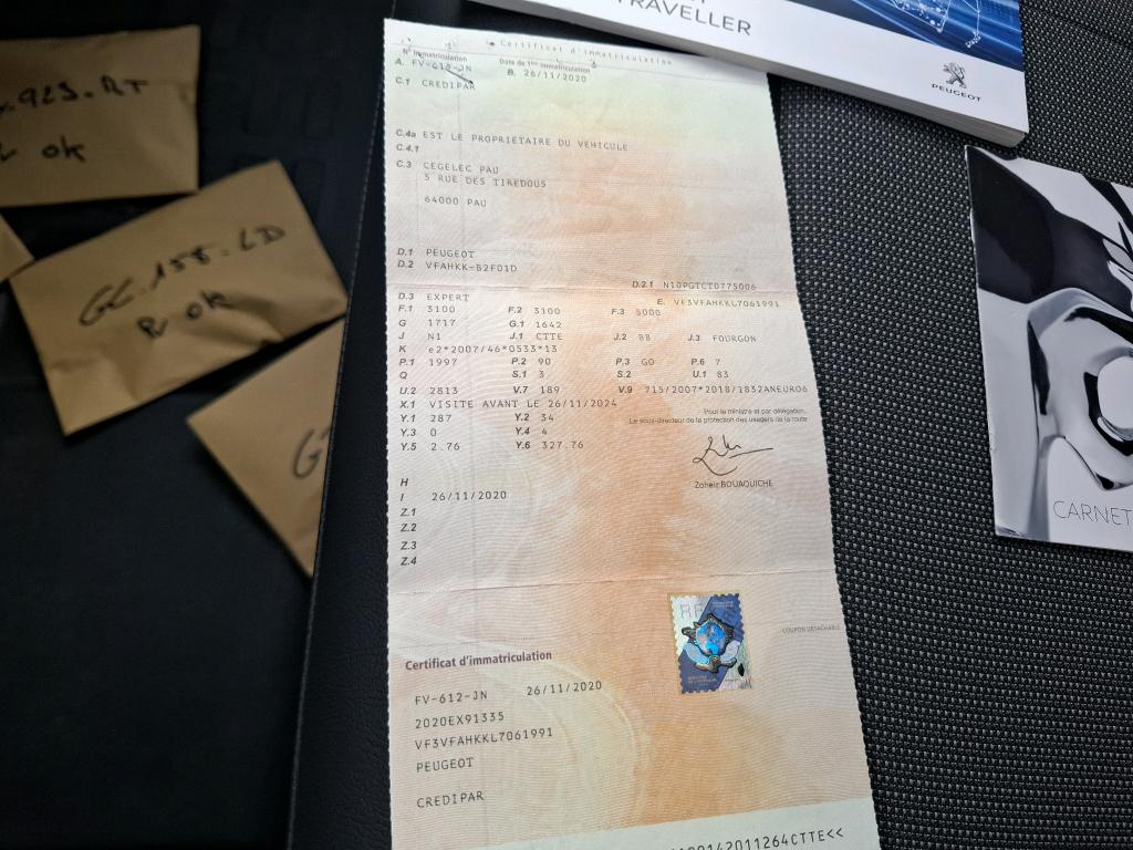 Peugeot EXPERT FGN TOLE STANDARD 2.0 BLUEHDI 120 S&S BVM6 PREMIUM 2020