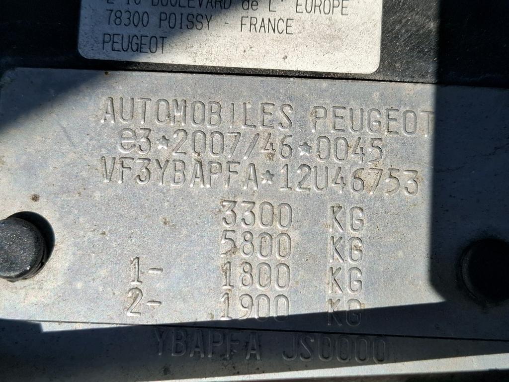 Peugeot BOXER TOLE 333 L1H1 BLUEHDI 120 S&S PRO 2022