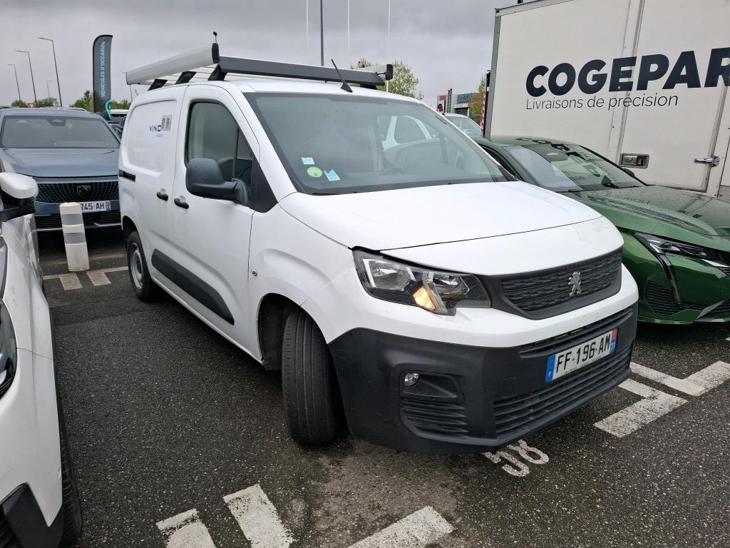 Peugeot PARTNER FOURGON STANDARD 650 KG BLUEHDI 75 BVM5 PREMIUM 2019