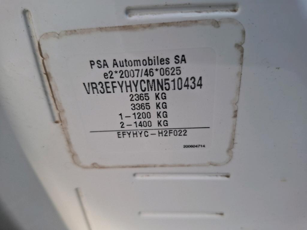 Peugeot PARTNER FOURGON STANDARD 1000 KG BLUEHDI 100 S&S BVM5 PREMIUM 2021