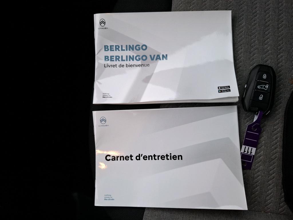 Citroen e-Berlingo Taille M 136 ch 100 kWh Automatique Shine 2023