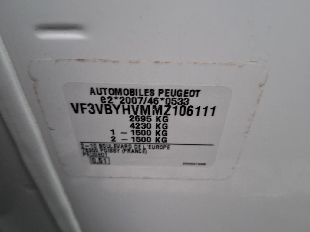 Peugeot EXPERT FGN TOLE STANDARD 1.5 BLUEHDI 120 S&S BVM6 ASPHALT 2021