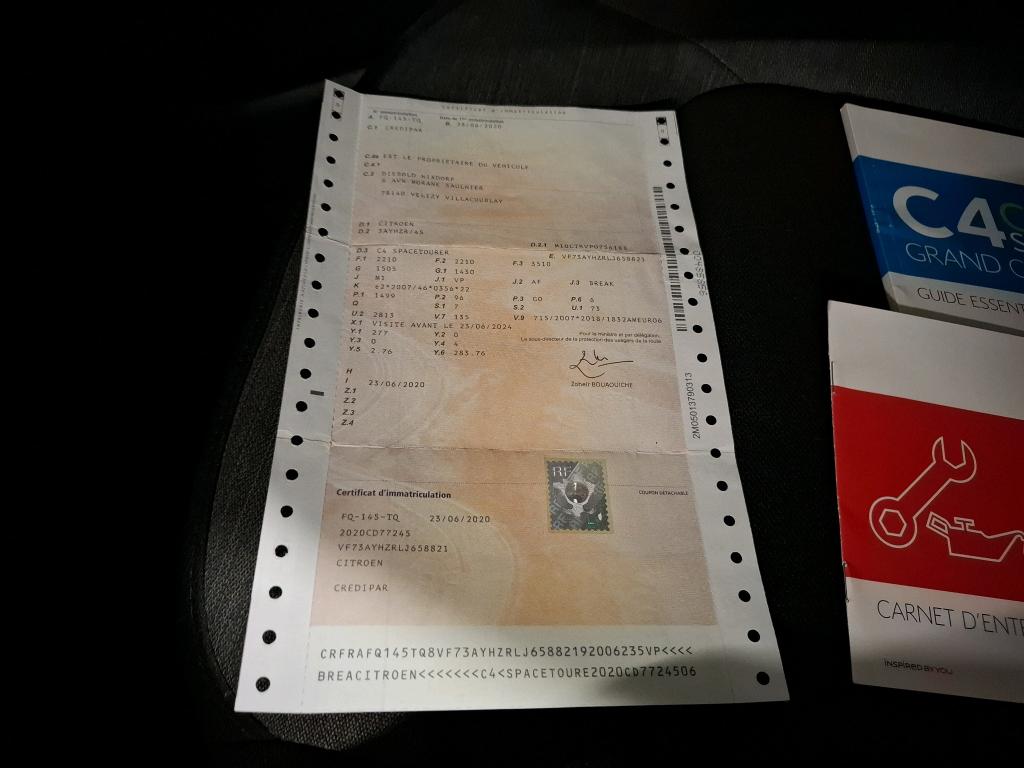 Citroen Grand C4 Spacetourer BlueHDi 130 S&S EAT8 Business 2020