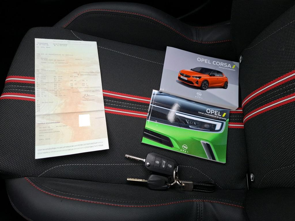 Opel Corsa 1.2 Turbo 100 ch BVM6 GS 2023