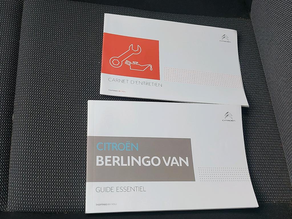 Citroen BERLINGO VAN M 650 BLUEHDI 100 S&S CLUB 2019