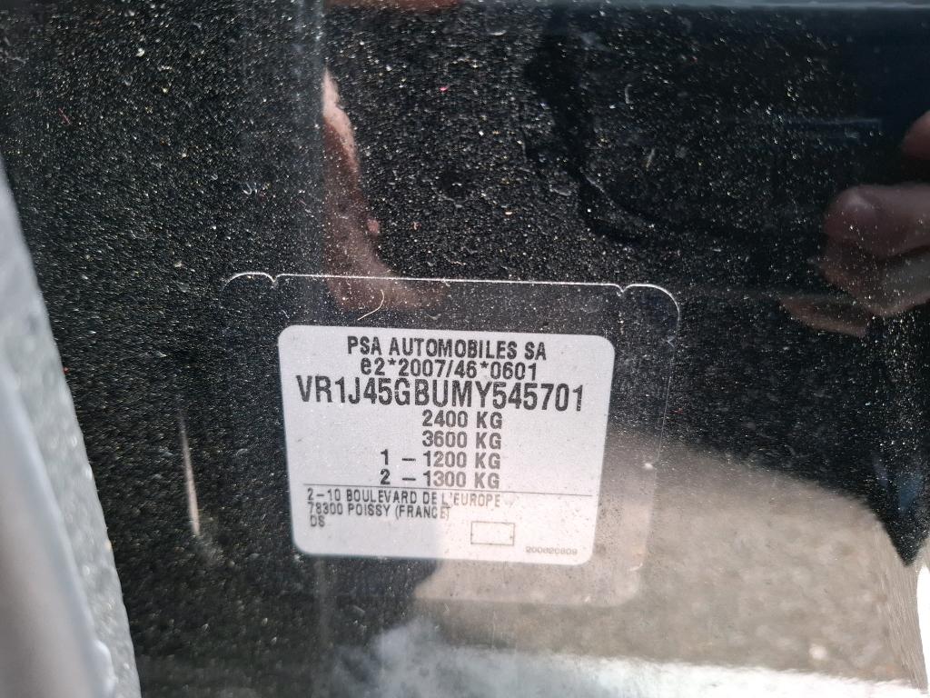 DS DS7 Crossback Hybride E-Tense 300 EAT8 4x4 Rivoli 2021